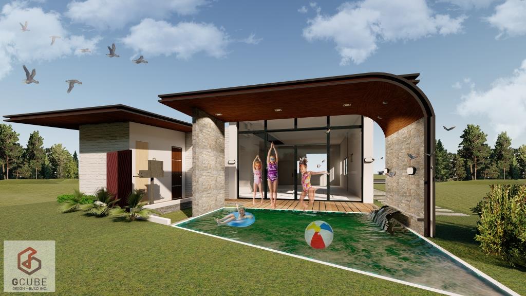Bungalow With Swimming Pool Yes It S Possible G Cube Design Build Inc